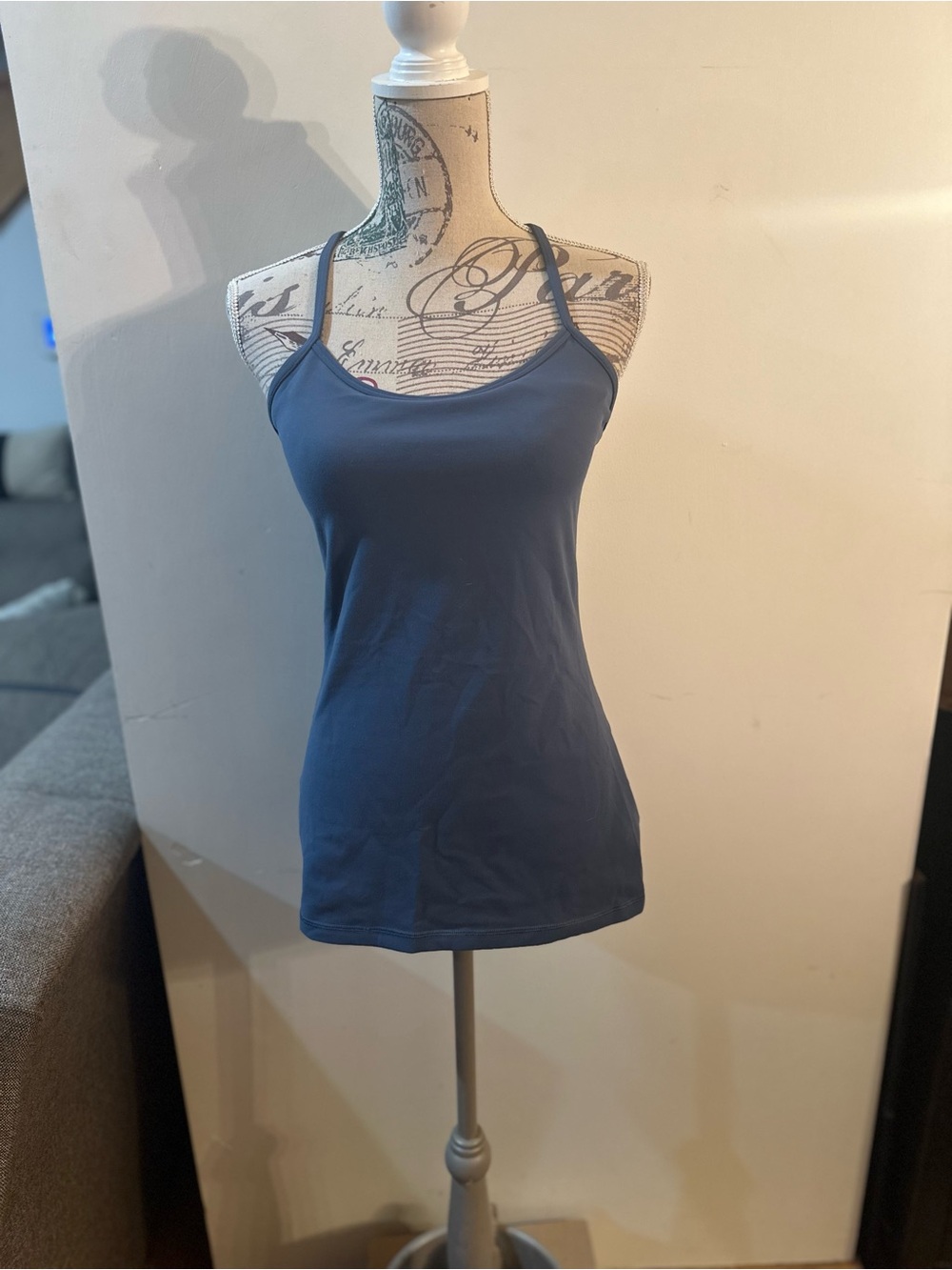 lululemon athletica Slate Blue Strappy Camisole